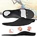 Massaging Gel Insoles Replace for Ultimate Comfort Cut-to-Size Massaging Gel Orthotics Insoles Suitable for Sore Feet Relief, Shock Absorption, Running/Hiking. (L:8-10.5Mens/10-12.5Womens)