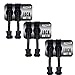 AKTIVX SPORTS LACES - No Tie Elastic Shoelaces that Lock, Replacement Running Shoelaces for Men, Women,Adults, Seniors & Kids Sneakers, Cleats, Boots - Easy to Install (Black) 3-Pack