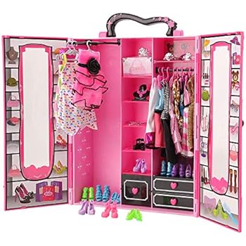 Amazon Com Barbie Fashionistas Ultimate Closet Pink Toys Games