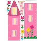 Wallies Wall Decals, Princess Growth Chart Wall Sticker, 12-3/4-inch x 52-5/8-inch