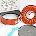 7' Inch Non-stick Springform Bundt Pan 2-In-1 for Use With Electric Pressure Cookers