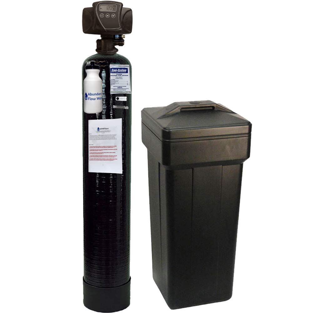 Iron Pro 2 Combination water softener iron filter Fleck 5600SXT digital  metered valve 64, 000 grain, 64k for whole house - - Amazon.com