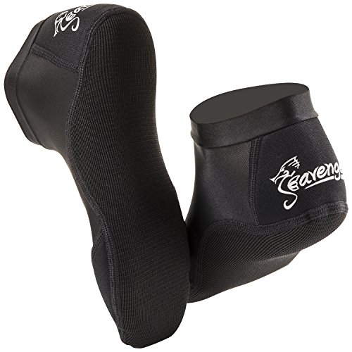 Seavenger SeaSnug Low Cut Socks for All Beach and Sand Activities (Black, Small) - //medicalbooks.filipinodoctors.org