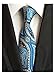 MENDENG Plaids Check Jacquard Woven Ties for Men Silk Tie Necktie Formal Wedding