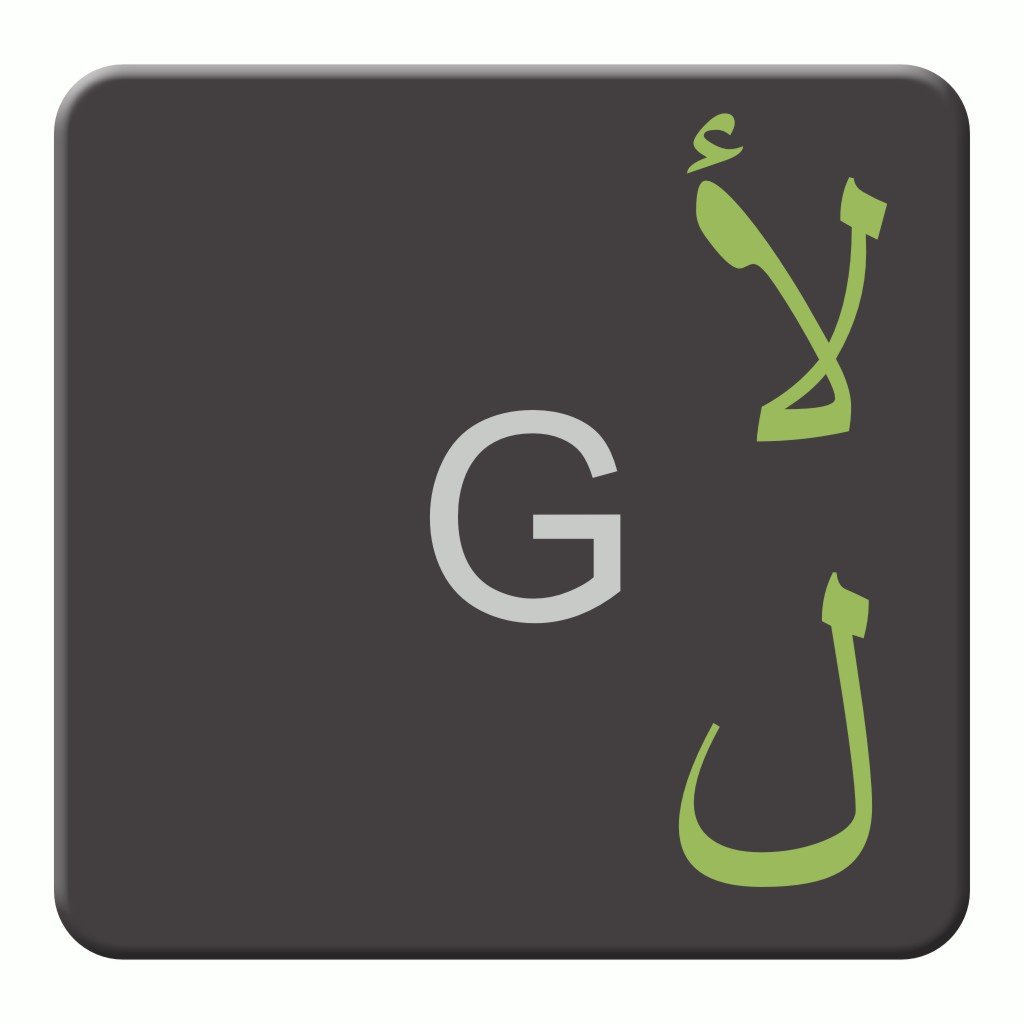 Russian Keyboard Stickers Transparent and Laminated