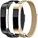 For Fitbit Alta HR and Alta Bands, Humenn Replacement Milanese Loop Stainless Steel Metal Bands For Fitbit Alta HR/ Alta