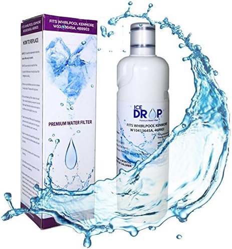 Ice Drop Premium W10413645A, Pur Filter 2, EDR2RXD1, Kenmore Compatible Water Filter (1-Pack)