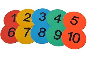 Eco Walker 8inch Numbered Floor Spot Markers