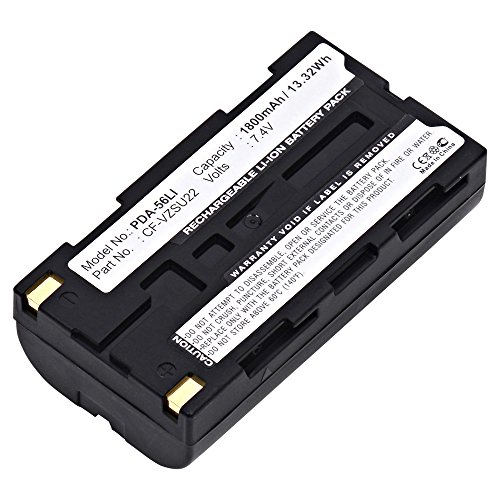 PDA Ultralast PDA-56LI Lithium, Lithium Ion (ICR/CGR/LIR) Battery 7.4 Volts