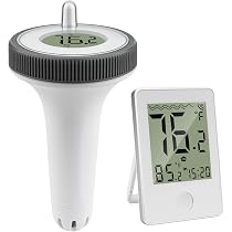 Pool Thermometer Floating Easy Read,Pool Temperature Thermom