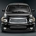 Compatible with Chevy HHR ABS Plastic Mesh Style Front Bumper Grille (Chrome) - Non SS GMT001 GM Delta
