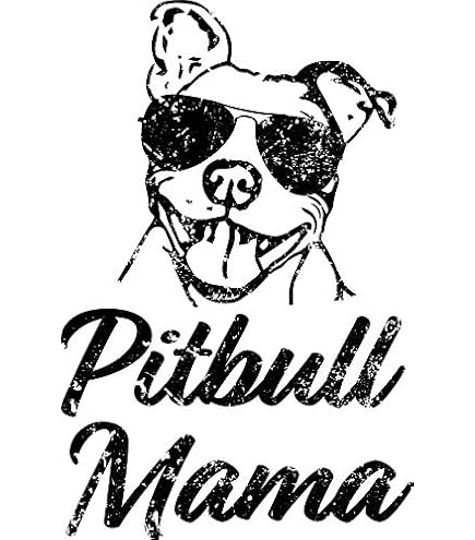 Calcomanía / Pegatina De Vinilo American Pitbull Para Coche - Parachoques O Ventana - Personalizable Y Multicolor - Diseño Divertido
