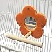 Legendog Bird Perch Creative Bird Stand Perch Bird Cage Toy Parrot Toy with Flower Mirrorthumb 4