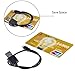 [Buy One Headphone Get One Lightning Cable] Lightning Cable, iTECHOR Lightning Cable 1ft / 0.3m Short USB Charger and Sync Cable for iPhone, iPod and iPad (Black)