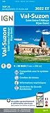 Val-Suzon / St-Seine-l'Abbaye / Dijon Ouest 2016: IGN.3022ET by 