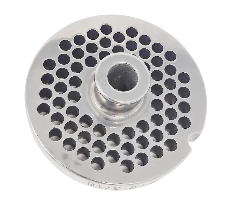 #12 Meat Grinder Plates with Hubs - Cozzini Cutlery
