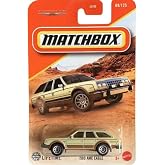 Matchbox 1980 AMC Eagle, 1:64 Scale Diecast Car, Tan, 69/125