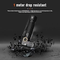 NICRON L71 Tactical Flashlights High Lumens Type-C