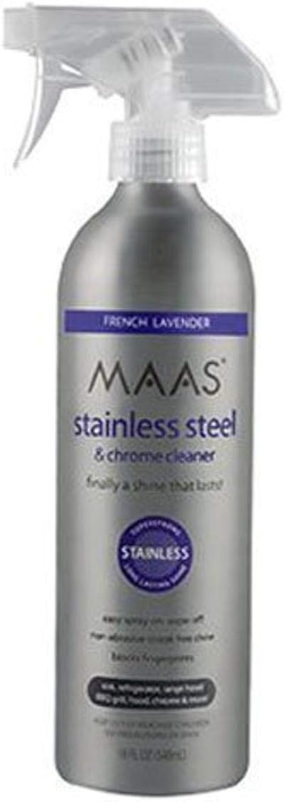 Maas International Stainless Steel Spray Cleaner, 18-Ounce