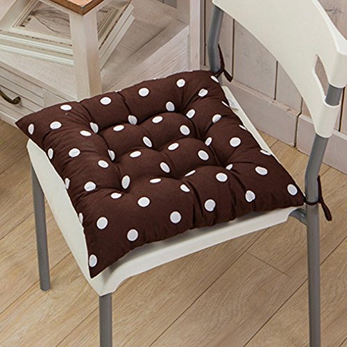 Tiean Durable Polka Dot Chair Cushion Garden Dining Home Office Seat