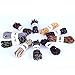 YFINE Mixed Color Round Outdoor Climbing Basketball Shoe Laces Athletic Shoelaces(2 Pair)