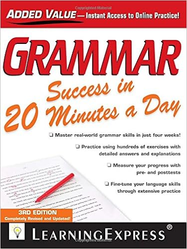 Download Grammar Success in 20 Minutes a Day PDF or Ebook ePub For Free with | Phenomny Books