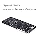 iPhone 7 Plus Case, Wastou [Marble Pattern Series] Slim Fit Anti-Shock Frosted TPU Protective Cover Case for Apple iPhone 7 Plus (2016) (Star Sign)
