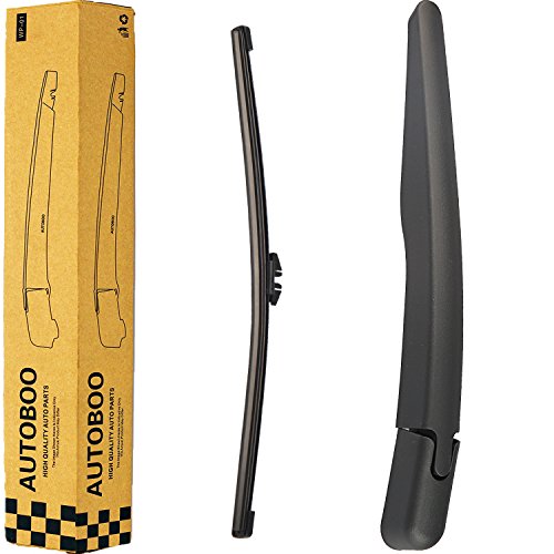 AUTOBOO For Ford Explorer 2011-2018,Ford Escape 2013-2017,Lincoln MKX 2016-2017,Rear Windshield Wiper Arm Blade Set.OE:BB5Z17526C