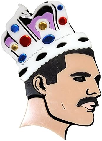 [K-POP Star Fashion Brooch] Queen Freddie Mercury Pin Badge Acrylic Brooch Accessories / BIGBANG SHINEE KPOP STAR - Freddie Mercury