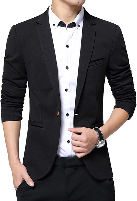 Amazon Xfentech メンズ ブレザー スリムフィット スーツジャケット パーティー カジュアル ブレザー サイズs 5 Xl コート ジャケット 通販