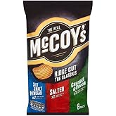 McCoy's Ridge Cut Crisps Variety 27g x 6 per pack