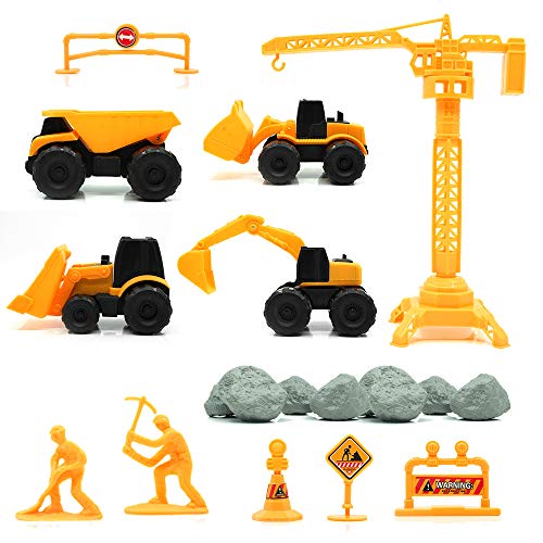 image for Goodayeah Construction Toys Set Early Engineering Vehicles Kids Dump T