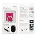 AAUXX iRing Premium Set : Safe Grip and Kickstand for Smartphones and Tablets with Simplest Smartphone Mount - Hot Pink