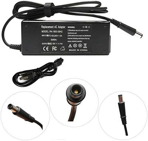 SKstyle AC Adapter Battery Charger For HP Pavilion Dv6-6135dx Dv6-6167cl Dv7-6154nr Dv7-6157cl Dv6z-7000 G6-2067ca Dv7-6165us Dv7-6168nr DV7-3065dx Dv6-6117dx Dv6-6130us Dv6-1124ca