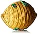 Betsey Johnson Don't Be Tarty Yellow Straw Lemon Crossbody
