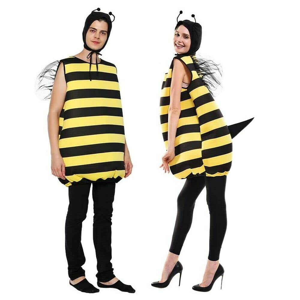 EraSpooky Adults Darling Bumble Bee Fancy Dress Book Week Costume Party Cosplay Outfits…