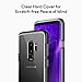 Caseology Skyfall for Galaxy S9 Plus Case (2018) - Clear Back & Slim Fit - Black
