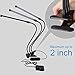 Three Head LED Grow Light Balleen.E 27W Clip On Plant Grow Lamp Lights Bulb with 360° Adjustable Gooseneck and Separated on/off Switch for Indoor Plants Herb Succulents Greenhouse Office 2018 Upgraded