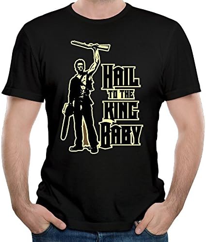 Men's Hail To The King Baby T Shirts Funny Printing Shirt