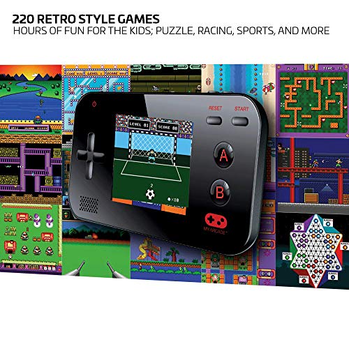 My Arcade Gamer V Portable Handheld Gaming System 220 Retro Style