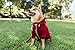 Adventure Zip Up Maroon Red Dog Hoodie with Hook & Loop Pockets and Adjustable Drawstring Hood - Available in Extra Small to Extra Large. Comfortable & Versatile Dog Hoodies by Ellie (L)