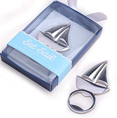 dngcity Sailboat Beer Bottle Opener for Baby Shower Wedding Party Favors-20pcs