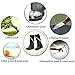 ayamaya Hiking Gaiters Waterproof Kids’ Snow Leg Gaitors, Breathable High Boots Children Snake Ski Gaiters for Outdoor Sports Walking Hunting Climbing Mountain Snowboarding (Adult- Black)