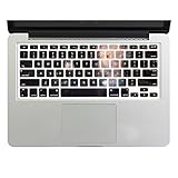 Dogxiong Dual Galaxy Star Night Pattern Texture Silicone Keyboard Cover Ultra Thin Keyboard Skin for MacBook Air 13" MacBook Pro with Retina Display 13" 15" 17"
