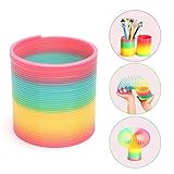 POPLAY Beautiful Rainbow Magic Spring Slinky Assorted Spring Slinky Toy