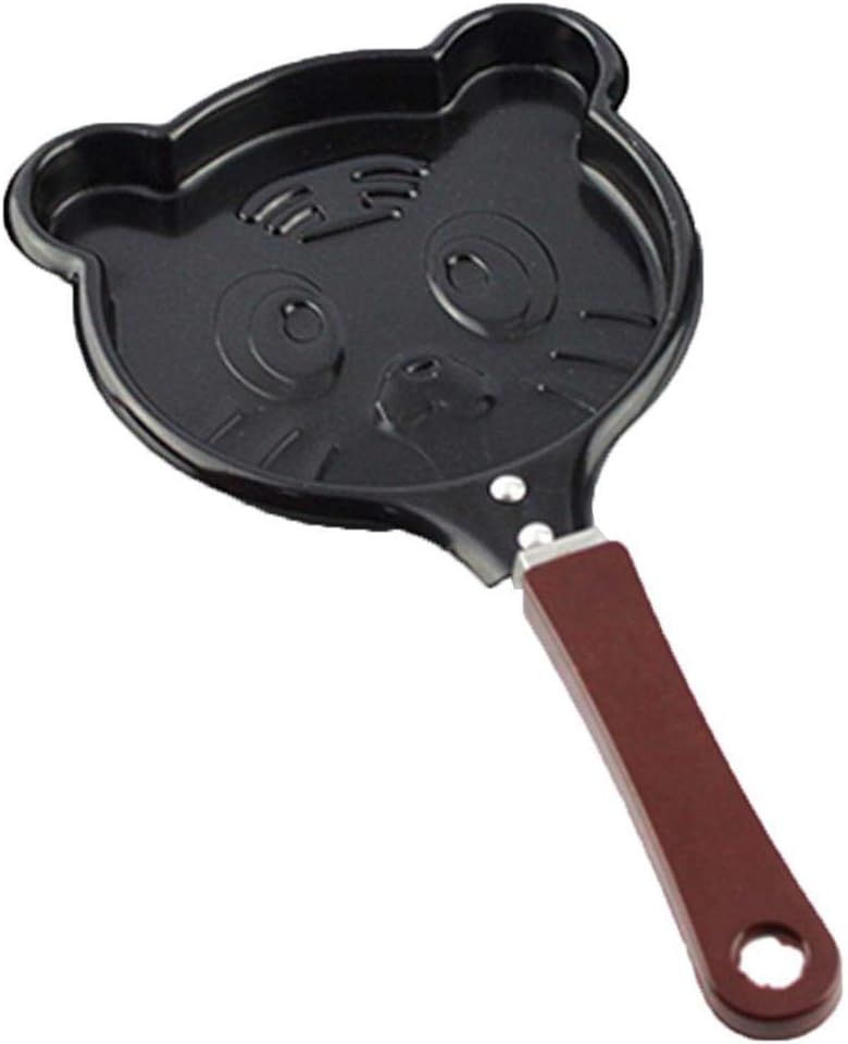 Sasarh Mini Egg Frying Pan Handheld Kitchen Non-Stick Omelette Pancake Molds Tool Grill Pans