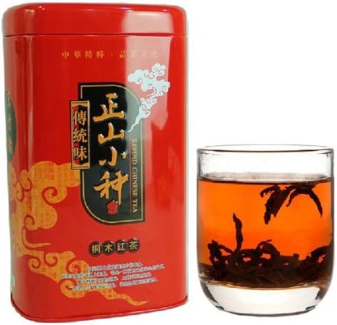 China Smoky Flavor Mount Wuyi Lapsang Souchong Black Tea Traditional Craft China Tea (200g)