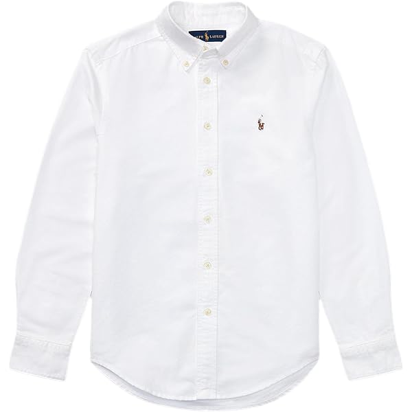 Ralph Lauren Men Solid Sport Oxford Shirt (L, Basic Ralph Lauren