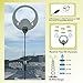 Indoor Antenna Chaowei DTA180G HD Antenna 50 Mile with Inline TV Antenna Amplifier,USB Powered Antenna with 16.5ft Long Coax Cable