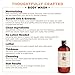 Soapbox Body Wash, Coconut Milk & Sandalwood - Moisturizing Body Wash Cleanser w/Aloe Vera & Shea Butter | Paraben Free, Gluten Free, Cruelty Free & Vegan Body Wash, 16oz Bottles (Pack of 3)